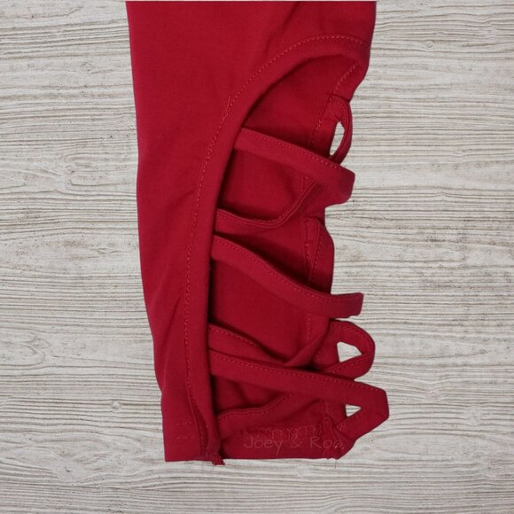 Girls 6 Tie Dye Bell Sleeve Tunic Pink Cut Out Leggings Outfit Set - Picture 5 of 6